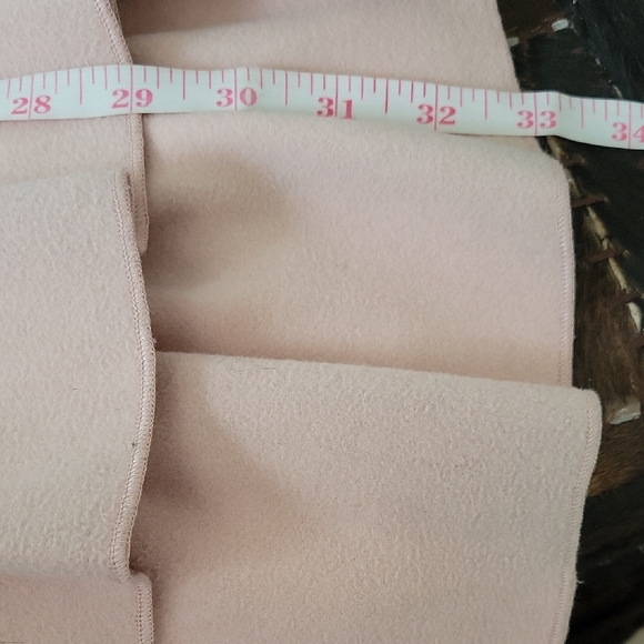 Xhilaration Women's Double-Breasted Pea Coat in Blush Pink - Picture 11 of 12